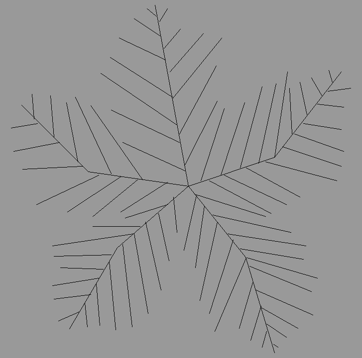 Bloque Autocad Vista de Palmera al-pl en Planta